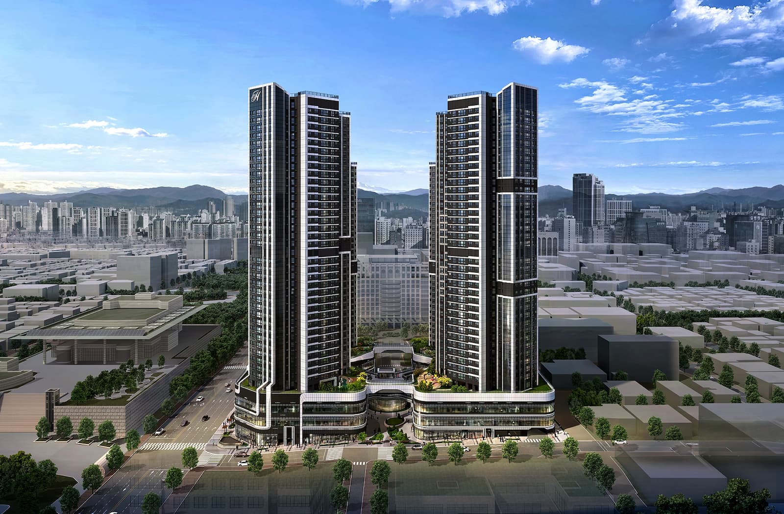 힐스테이트 구월아트파크 조감도